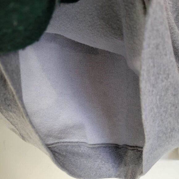 Jerzees Nublend Heather Gray Pullover Ninja Graphic Hoodie Sweatshirt Size Small - Picture 6 of 9